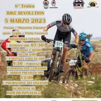 Bicinpuglia 2023 al via! Si parte con l'ottavo trofeo Bike Revolution