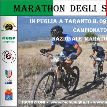 Bicinpuglia, domenica a Taranto la Marathon degli Spartani